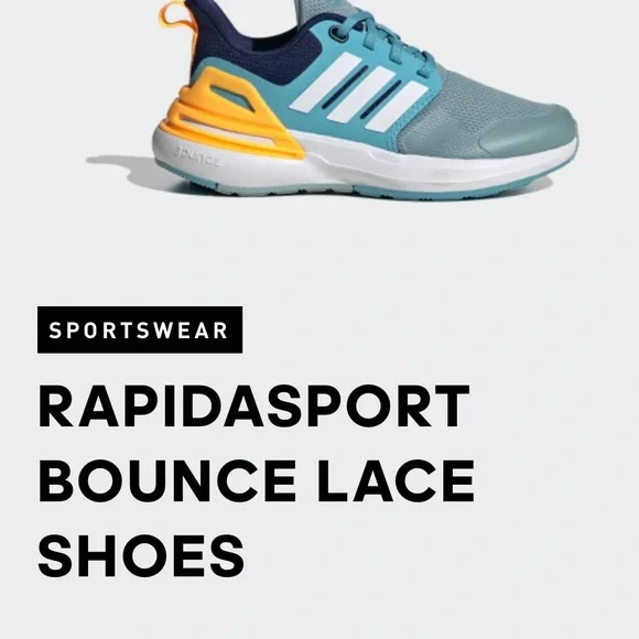 adidas gazelle silver green womens ADIDAS : RapidaSport Bounce Lace Shoes